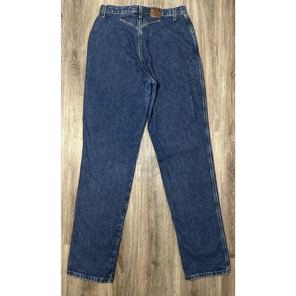 Rocky Mountain Vintage Bareback Western Jeans Size 13/14 X Long 30x35 HiRise Mom - Picture 1 of 10